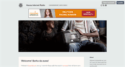 Desktop Screenshot of hausaradio.net